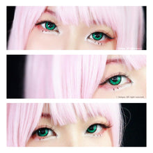 Load image into Gallery viewer, Sweety Akaten Green (1 lens/pack)-Colored Contacts-UNIQSO
