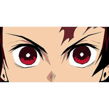 Load image into Gallery viewer, Sweety Demon Slayer - Tanjiro Kamado II (1 lens/pack)-Colored Contacts-UNIQSO
