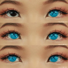 Load image into Gallery viewer, Sweety Crazy Button Eye Blue (1 lens/pack)-Crazy Contacts-UNIQSO
