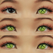 Load image into Gallery viewer, Sweety Crazy Button Eye Green (1 lens/pack)-Crazy Contacts-UNIQSO
