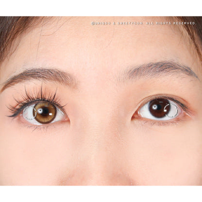 1 Day Sweety Deepveil Brown (2 or 10 lenses/pack)-Colored Contacts-UNIQSO