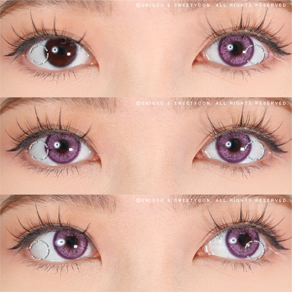 1 Day Sweety Fruit Juice Grape (2 or 10 lenses/pack)-Colored Contacts-SweetyCon