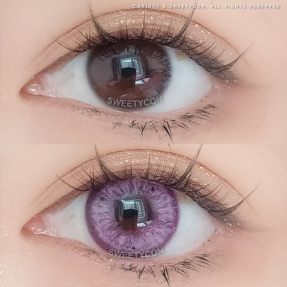 1 Day Sweety Fruit Juice Grape (2 or 10 lenses/pack)-Colored Contacts-SweetyCon