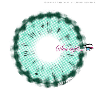 1 Day Sweety Fruit Juice Green (2 or 10 lenses/pack)-Colored Contacts-SweetyCon