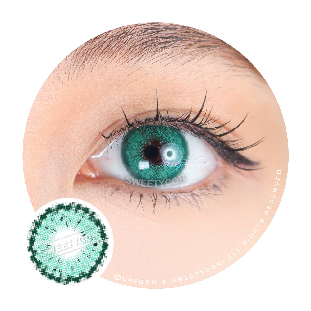 1 Day Sweety Fruit Juice Green (2 or 10 lenses/pack)-Colored Contacts-SweetyCon
