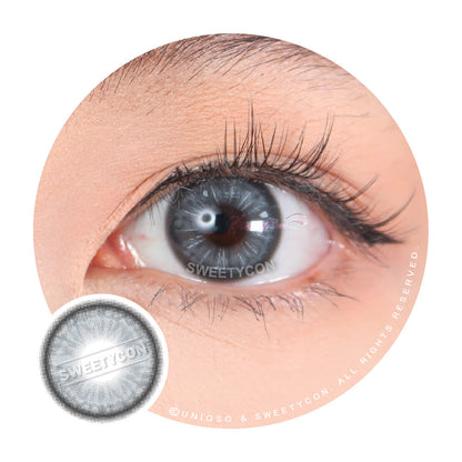 1 Day Sweety Fruit Juice Grey (2 or 10 lenses/pack)-Colored Contacts-UNIQSO