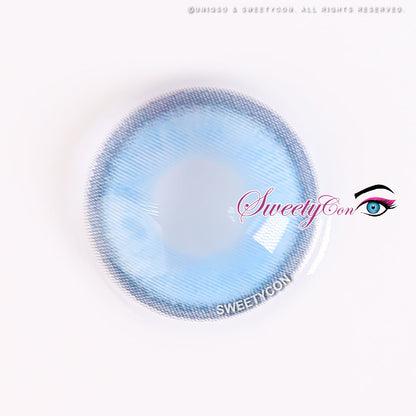 1 Day Sweety Star Tears Blue (2 or 10 lenses/pack)-Colored Contacts-UNIQSO