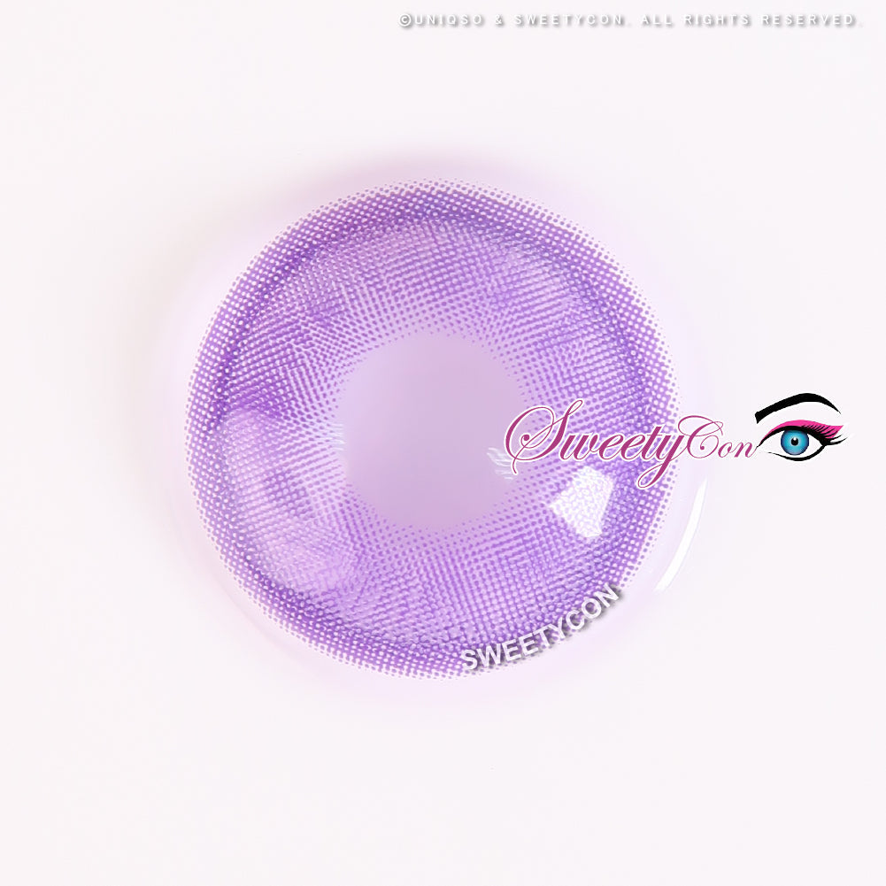 1 Day Sweety Star Tears Blue Violet (2 or 10 lenses/pack)-Colored Contacts-SweetyCon