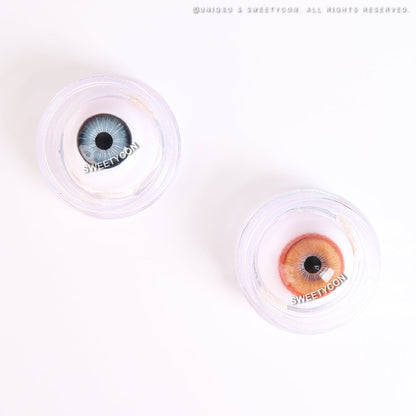 1 Day Sweety Star Tears Brown (2 or 10 lenses/pack)-Colored Contacts-SweetyCon