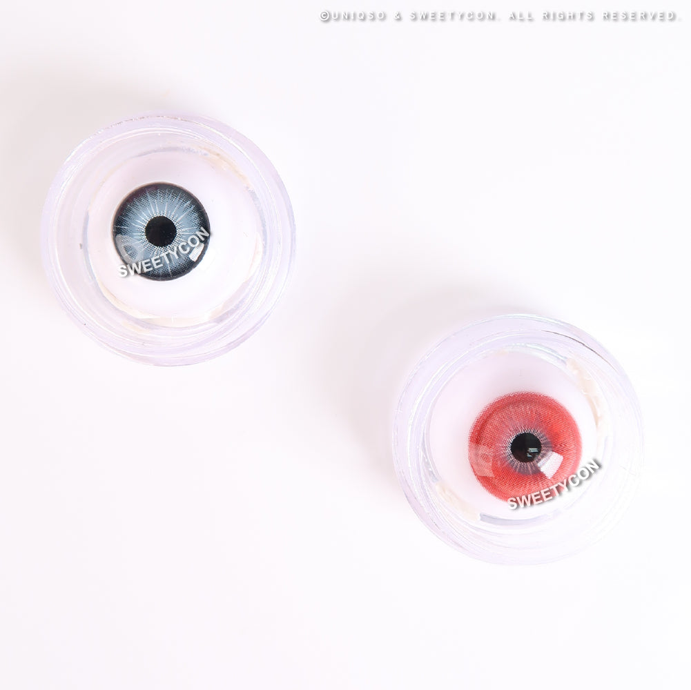 1 Day Sweety Star Tears Red (2 or 10 lenses/pack)-Colored Contacts-SweetyCon