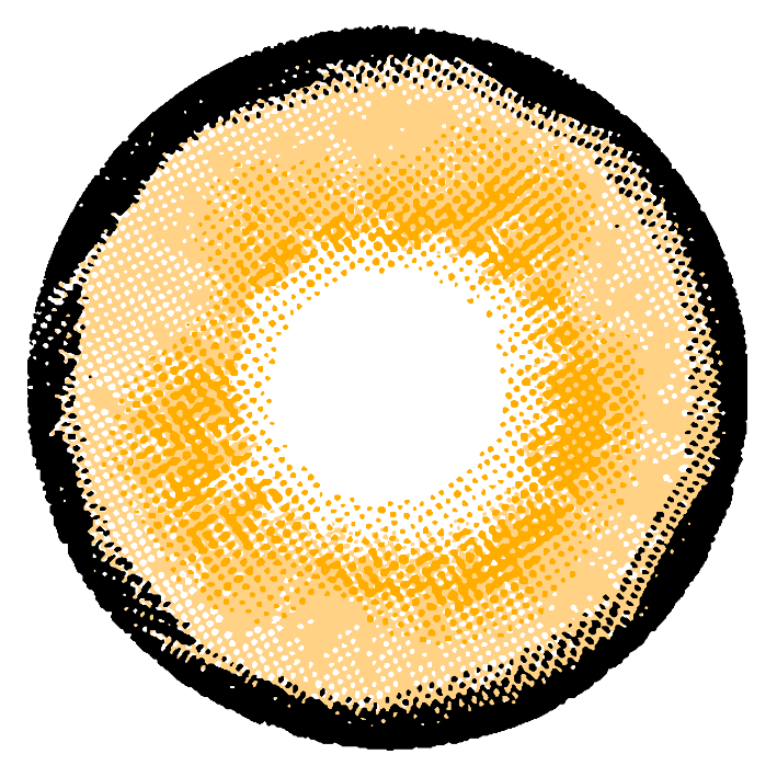 Sweety Mini Sclera Aquaman Yellow (1 lens/pack)-Mini Sclera Contacts-UNIQSO