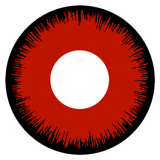 Sweety Mini Sclera Mystic Red (1 lens/pack)