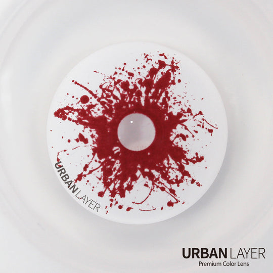 Sweety Mini Sclera Red Splash (1 lens/pack)