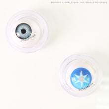Load image into Gallery viewer, Sweety Pop Star Blue (1 lens/pack)-Colored Contacts-UNIQSO
