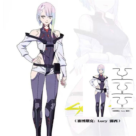 Cyberpunk Tattoo Sticker For Lucy