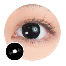 Load image into Gallery viewer, Sweety Pearl Black (Reduced Pupil) (1 lens/pack)-Colored Contacts-UNIQSO
