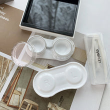 Load image into Gallery viewer, Little Charcoal Contact Lens Case Travel Kit-Lens Case-UNIQSO
