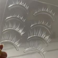 Load image into Gallery viewer, Cosplay Lower and Upper White Eyelash Set-Fake Eyelash-UNIQSO
