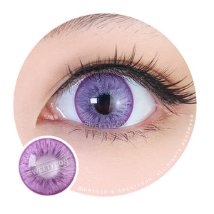 Sweety Icy 2 Violet (1 lens/pack)-Colored Contacts-UNIQSO