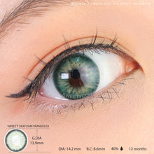 Load image into Gallery viewer, Sweety Seafoam Papakolea (1 lens/pack)-Colored Contacts-UNIQSO
