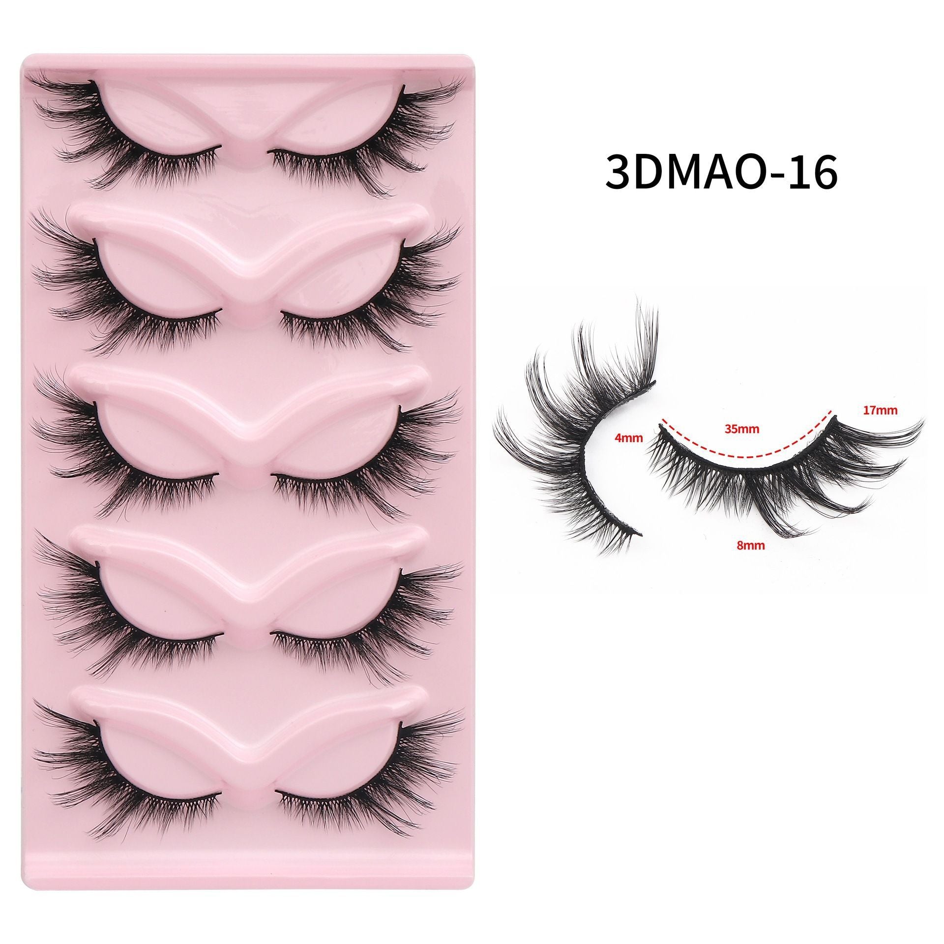 Catstrike Feline Edge Eyelashes-Fake Eyelash-UNIQSO