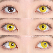 Load image into Gallery viewer, Sweety Crazy Pure Yellow (1 lens/pack)-Crazy Contacts-UNIQSO
