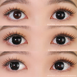 Sweety Crazy Black Out - 1 Day Disposable-Colored Contacts-UNIQSO