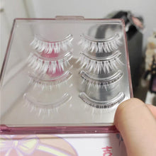 Load image into Gallery viewer, Cosplay Lower and Upper White Eyelash Set-Fake Eyelash-UNIQSO
