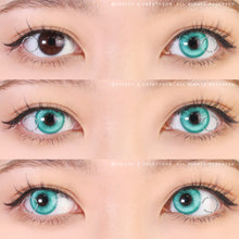 Load image into Gallery viewer, Sweety Magic Pop Cyan Green-Colored Contacts-UNIQSO
