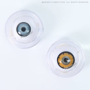 Sweety Crazy Undead Fusion Orange (1 lens/pack)-Crazy Contacts-UNIQSO