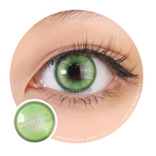 Load image into Gallery viewer, Sweety Magic Pop Green-Colored Contacts-UNIQSO
