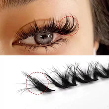 Load image into Gallery viewer, Foxy Cross Cluster Extension Eyelashes-Fake Eyelash-UNIQSO
