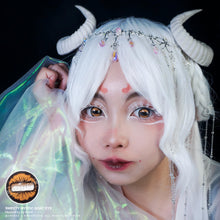 Load image into Gallery viewer, Sweety Mystic Goat Eye (1 lens/pack)-Colored Contacts-UNIQSO

