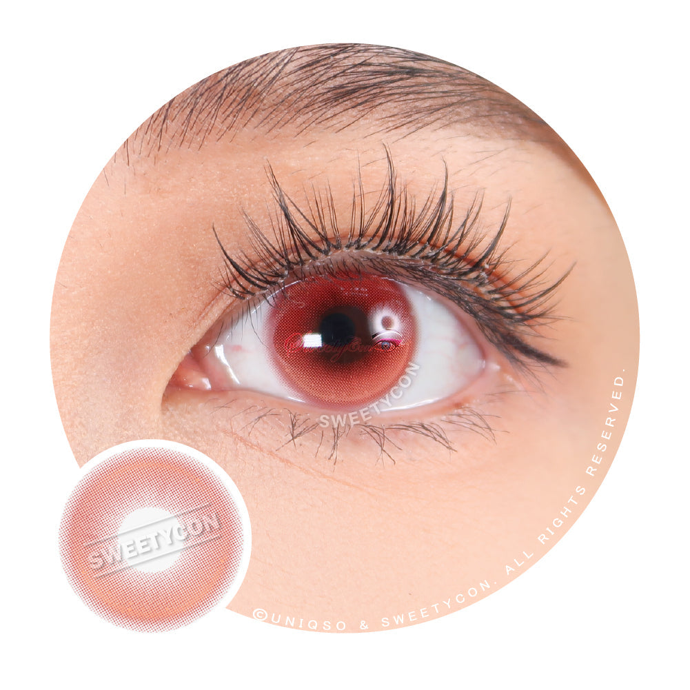Sweety Monaco Red (1 lens/pack)