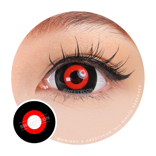 Sweety Mini Sclera Lens Red Ghouls (1 lens/pack)