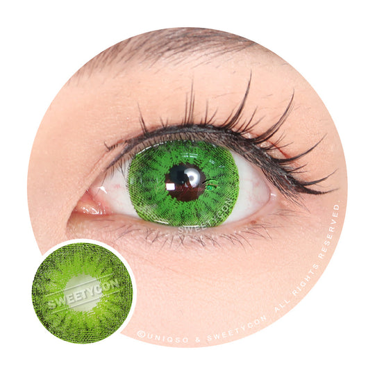 Sweety Mini Sclera Green Devil (1 lens/pack)
