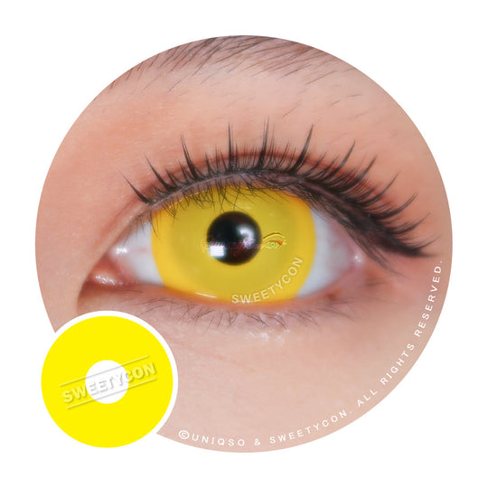 Sweety Mini Sclera Yellow (1 lens/pack)