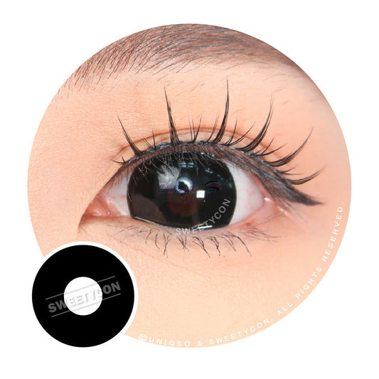 Sweety Mini Sclera Lens Black Titan (1 lens/pack)