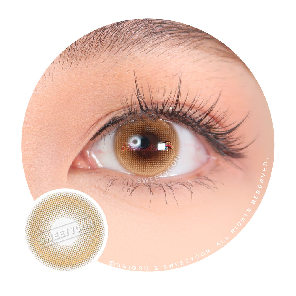 Sweety Monaco Brown (1 lens/pack)