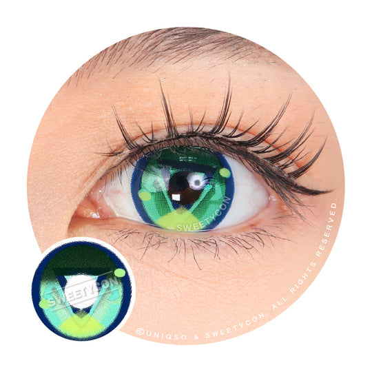 Sweety x Eyesinger Teal Nova (2 lenses/pack)