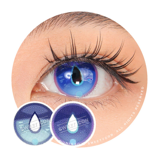 Sweety x Eyesinger Blue Dewdrops (2 lenses/pack)