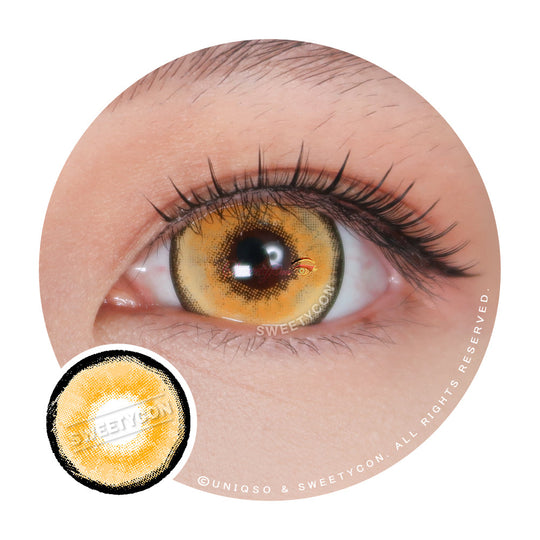 Sweety Mini Sclera Aquaman Yellow (1 lens/pack)