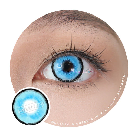 Sweety Crazy Platonic Blue (1 lens/pack)