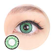 Load image into Gallery viewer, Sweety Queen Green (1 lens/pack)-Colored Contacts-UNIQSO
