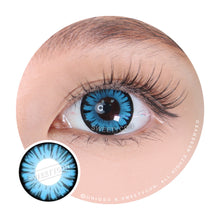 Load image into Gallery viewer, Sweety Firefly Blue (1 lens/pack)-Colored Contacts-UNIQSO
