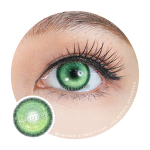 Load image into Gallery viewer, Sweety Koi Green (1 lens/pack)-Colored Contacts-UNIQSO
