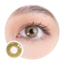 Load image into Gallery viewer, Sweety Love.S Brown (1 lens/pack)-Colored Contacts-UNIQSO
