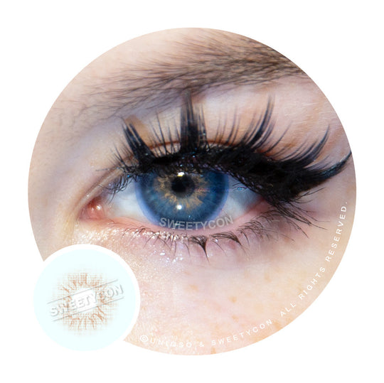 Sweety Soft Blue Hazel (1 lens/pack)