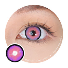 Load image into Gallery viewer, Sweety Crazy Platonic Purple Pink (1 lens/pack)(Pre-Order)-Crazy Contacts-UNIQSO
