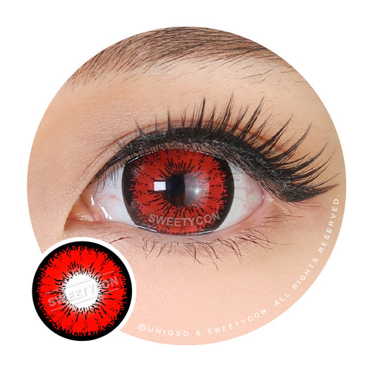 Sweety Mini Sclera Tokyo N Red (1 lens/pack)